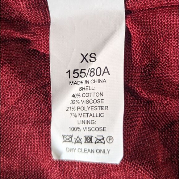 Kate Spade New York Metallic Rainbow Whimsical Fairy Cocktail Midi Skirt XS - Picture 5 of 14